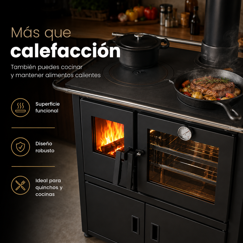 Cocina a Pellet BLPCK9W