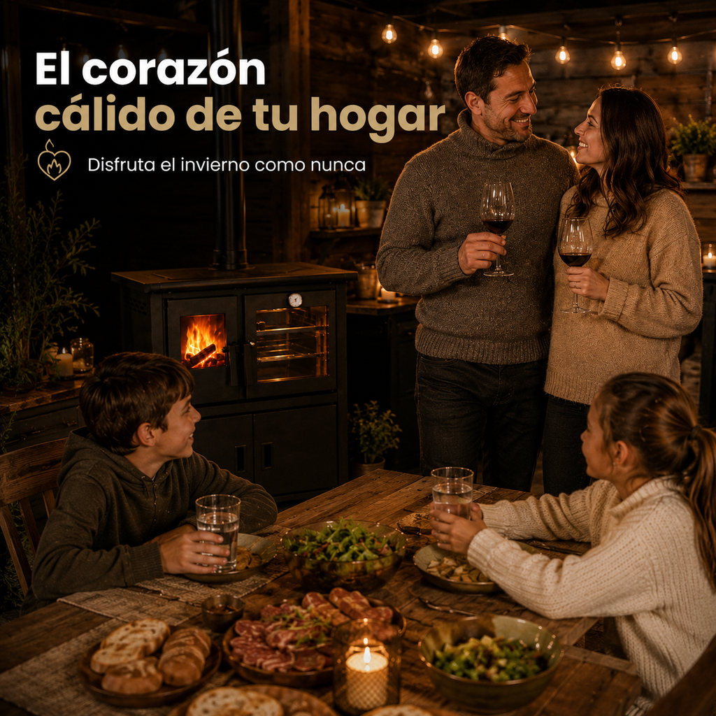 Cocina a Pellet BLPCK9W