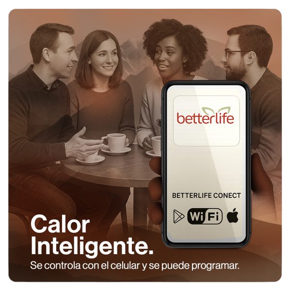 Estufa Electrica Infrarroja UV 100 m2 WiFi - Imagen 6